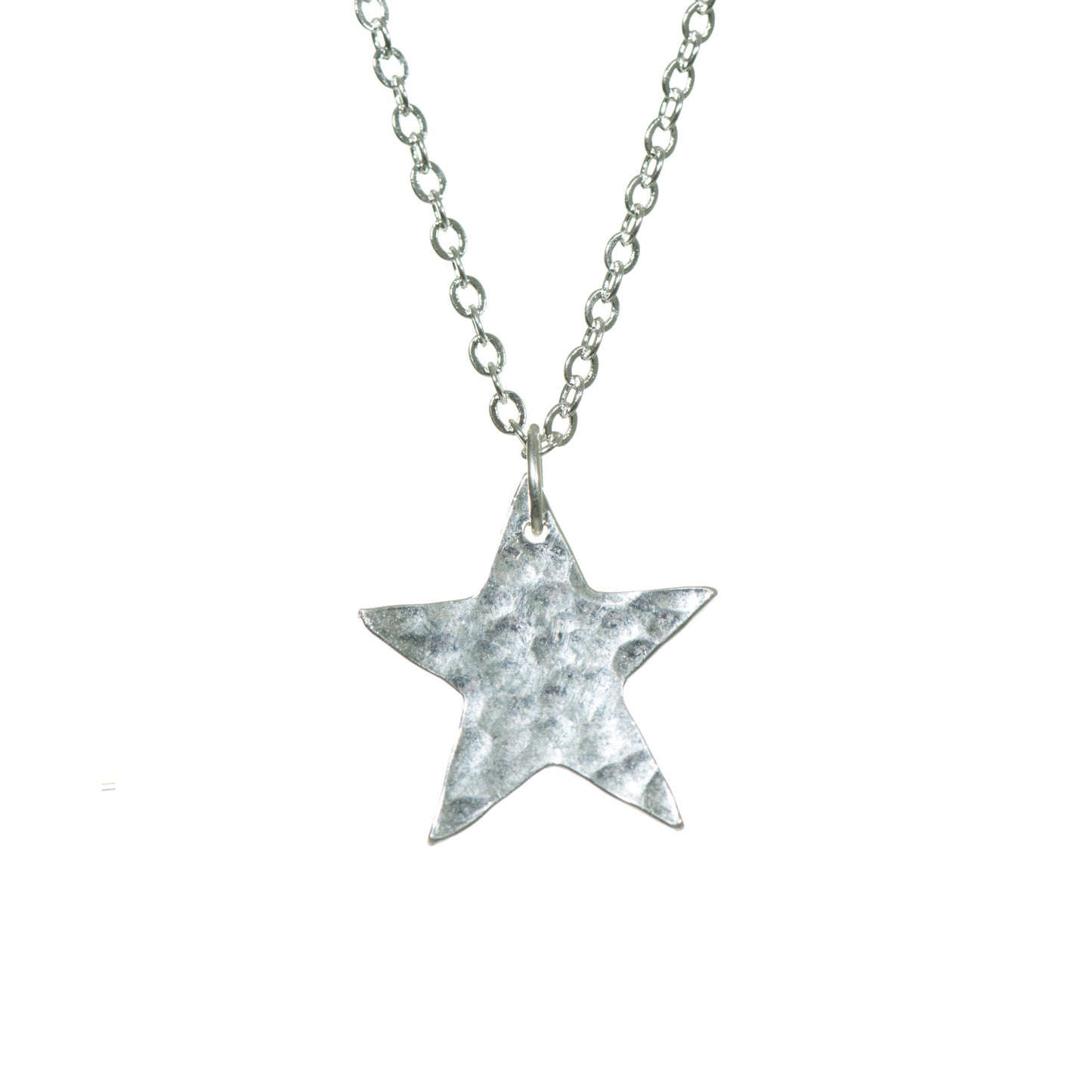 Silver Plated Star Necklace
