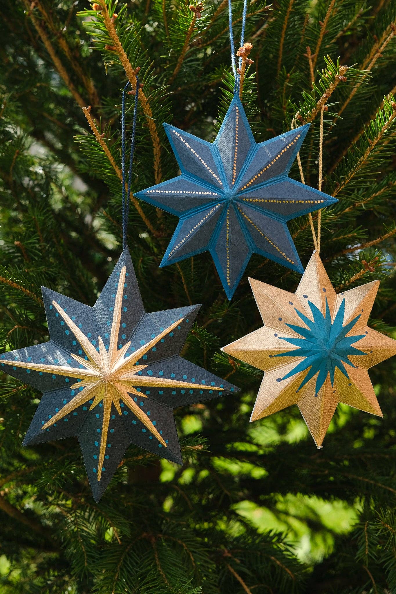 Midnight Star Screen-Printed Board Decoration