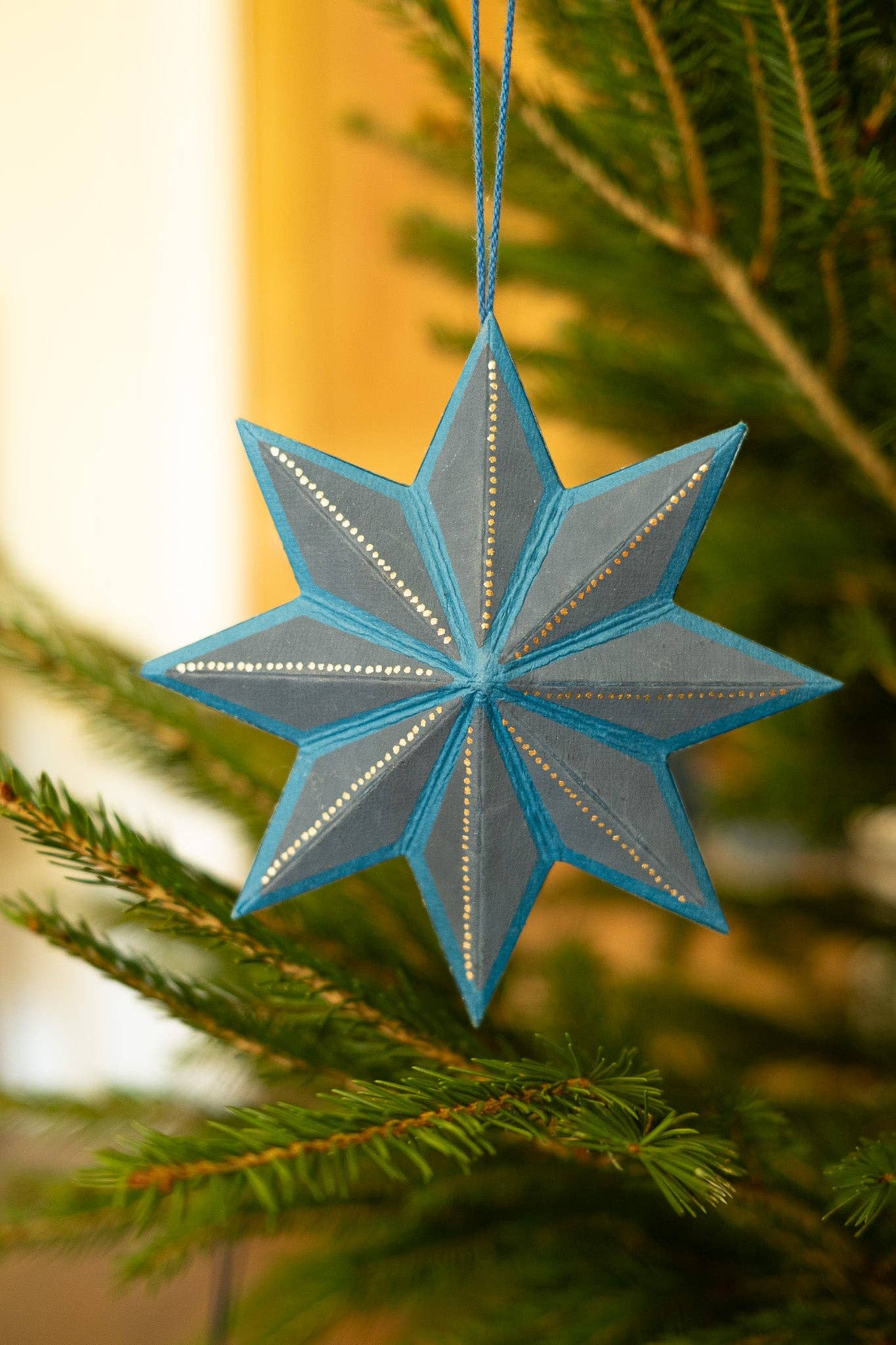 Midnight Star Screen-Printed Board Decoration