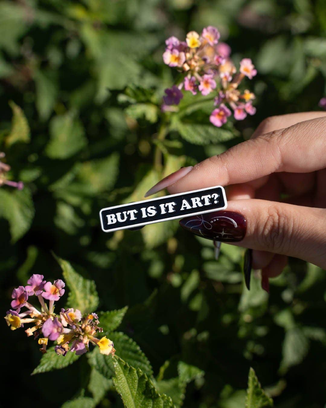 But Is It Art? • Enamel Pin