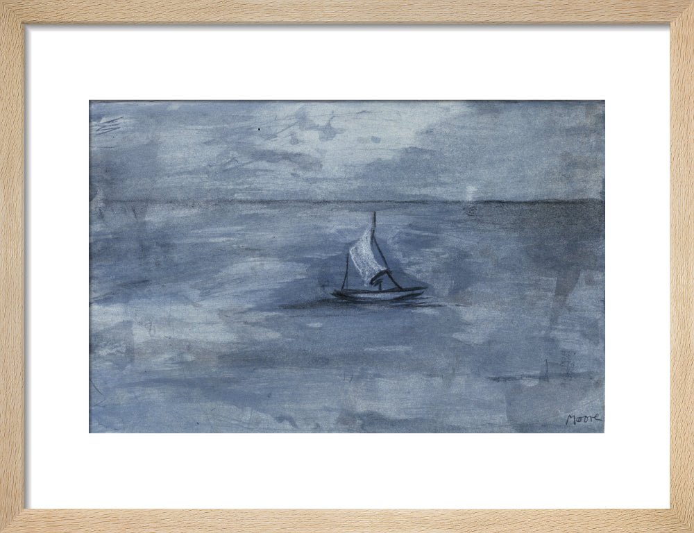 Sailing Boat (art print, small, natural)