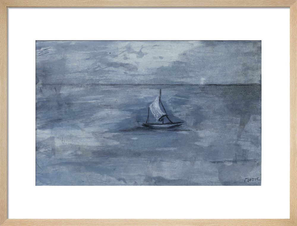 Sailing Boat (art print, medium, natural)