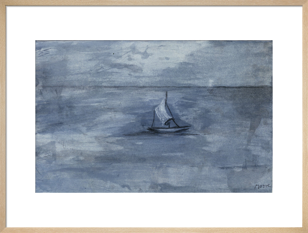 Sailing Boat (art print, large, natural)