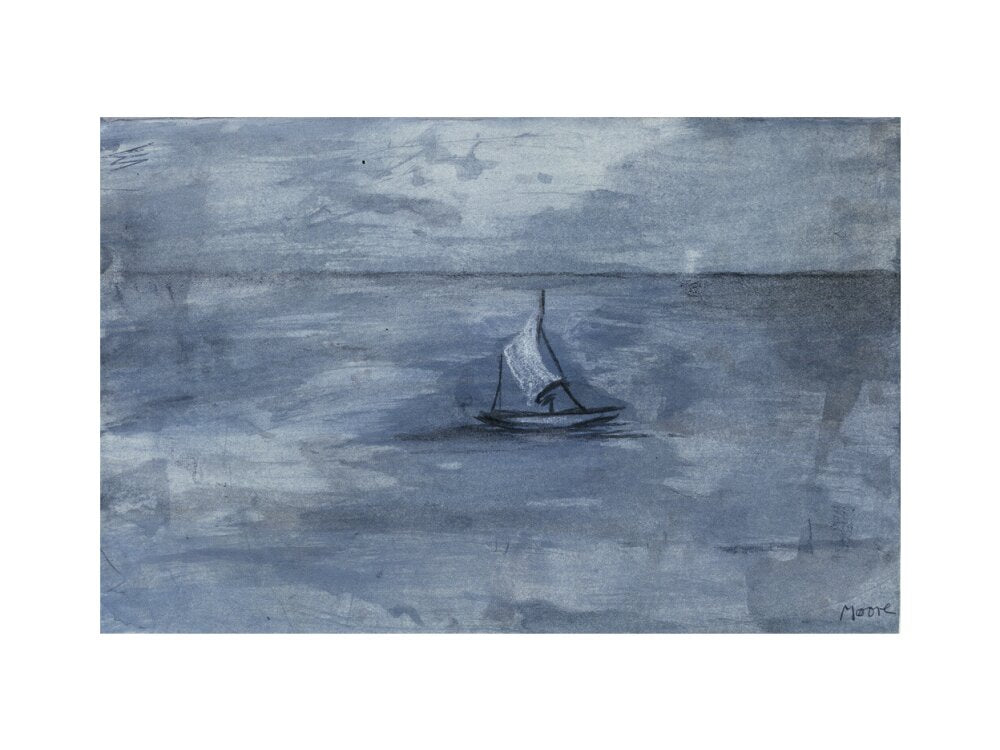 Sailing Boat (art print, small, unframed)