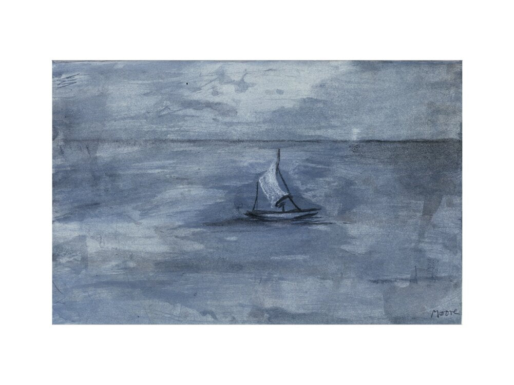 Sailing Boat (art print, medium, unframed)