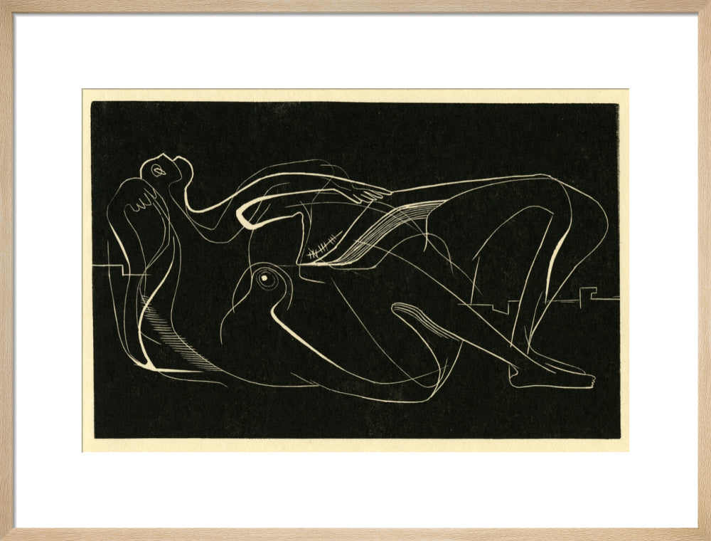 Reclining Nude (art print, large, natural)