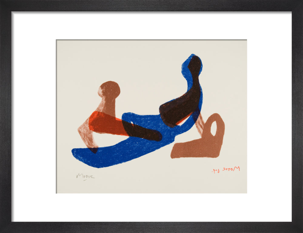 Mother and Child (art print, small, black)