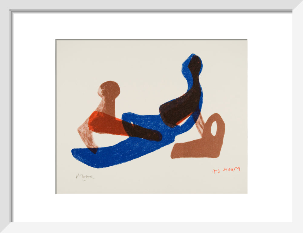 Mother and Child (art print, small, white)