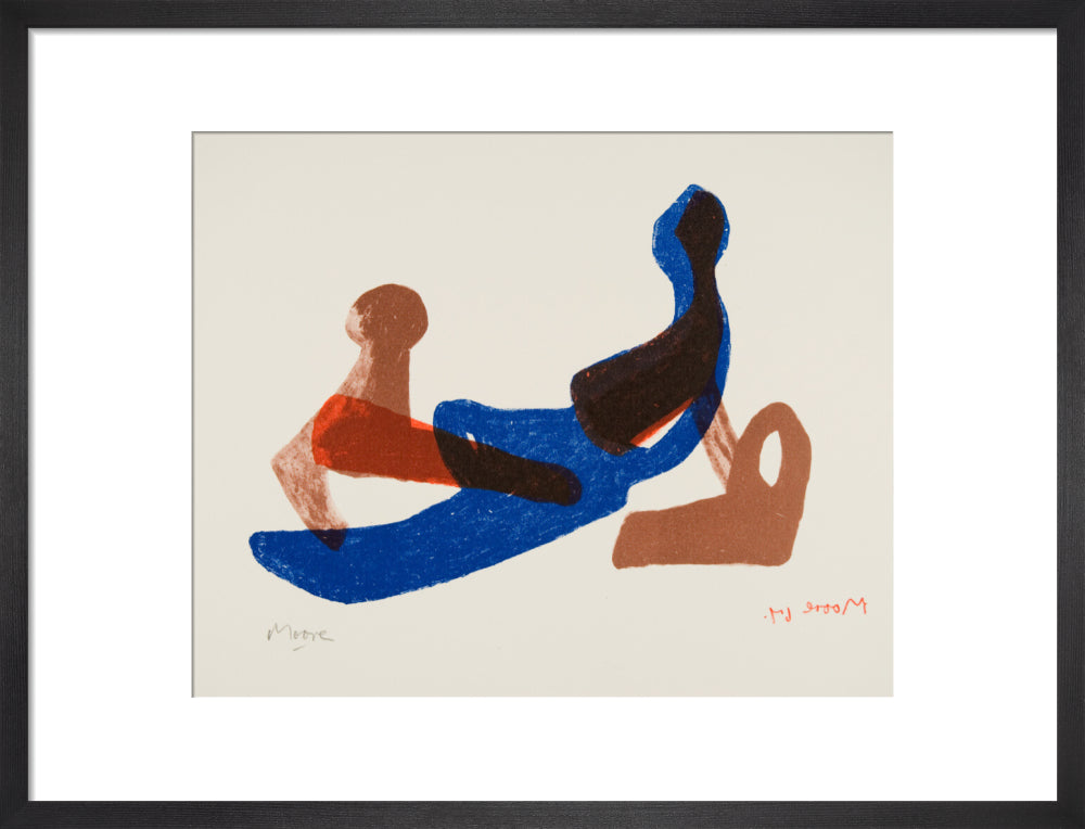 Mother and Child (art print, medium, black)