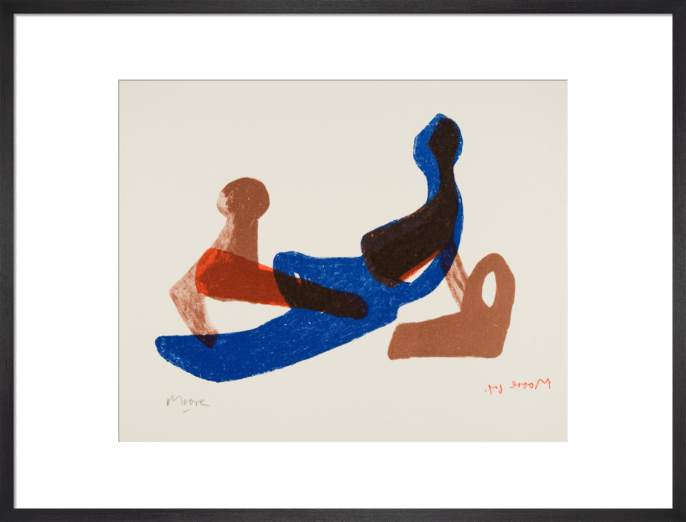 Mother and Child (art print, large, black)