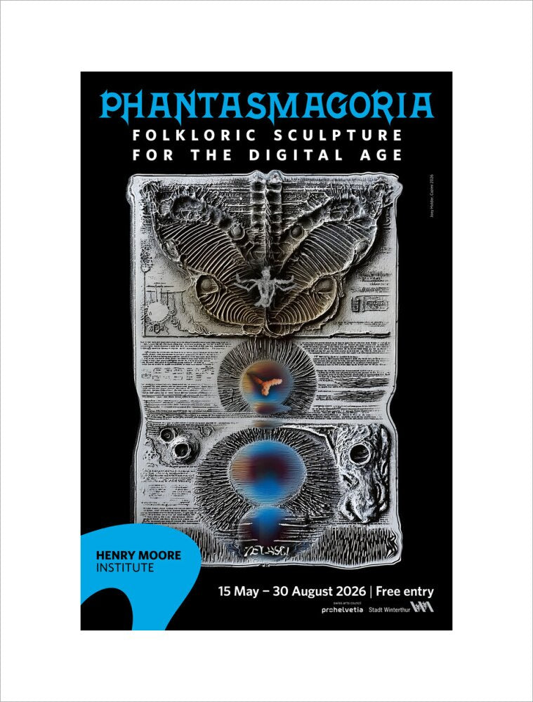 Phantasmagoria: Folkloric Sculpture for the Digital Age poster (art print, large, unframed)
