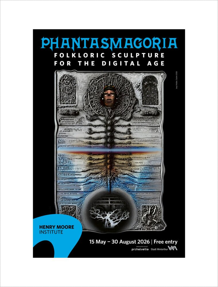 Phantasmagoria: Folkloric Sculpture for the Digital Age poster (art print, large, unframed)
