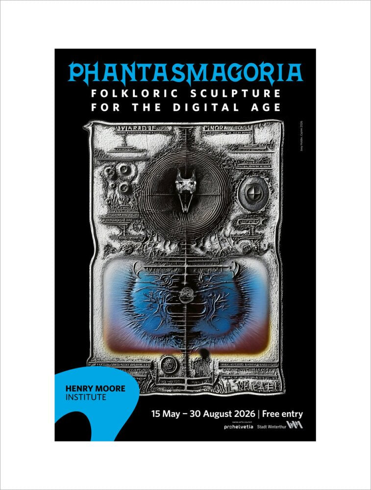 Phantasmagoria: Folkloric Sculpture for the Digital Age poster (art print, small, unframed)