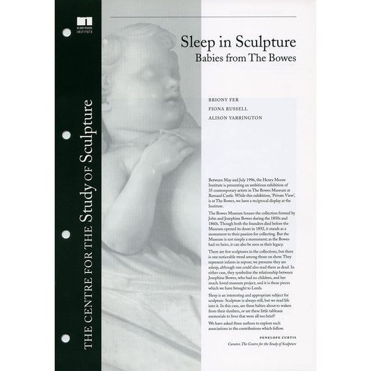 Sleep in Sculpture: Babies from the Bowes (No. 13)