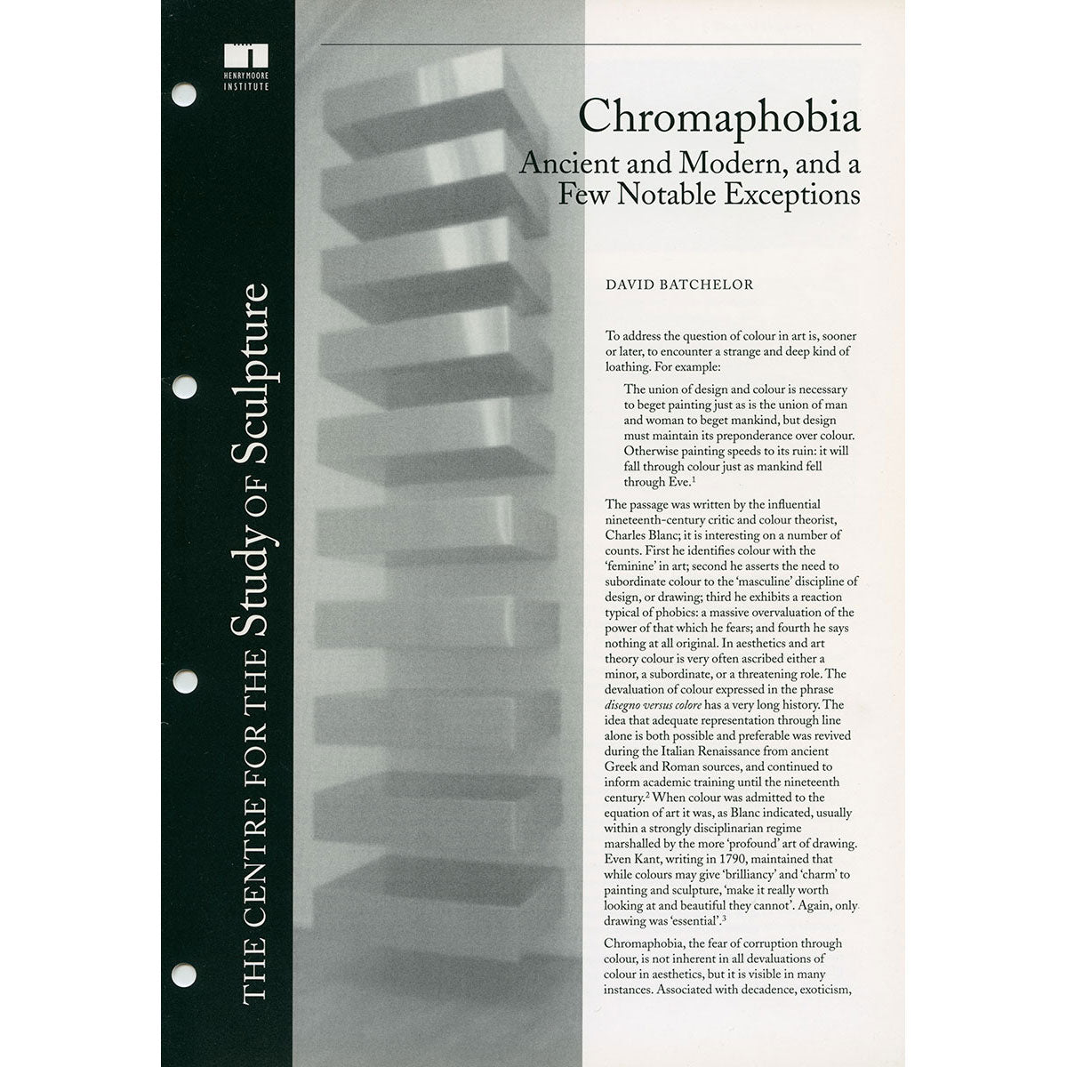 Chromaphobia (No. 15)