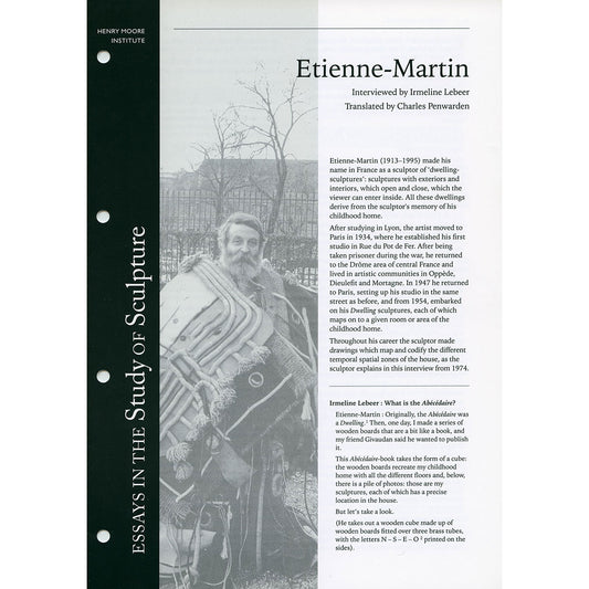 Etienne-Martin (No. 27)