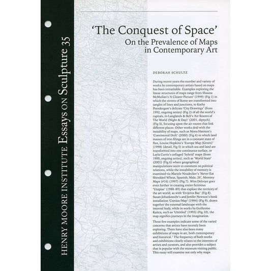 'The Conquest of Space': On the Prevalence of Maps in Contemporary Art (No. 35)