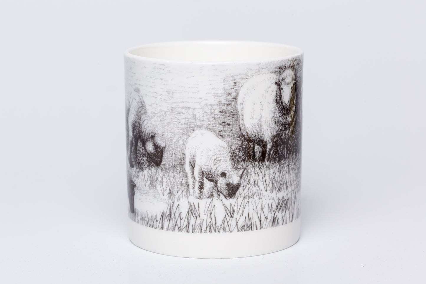 Grazing sheep mug