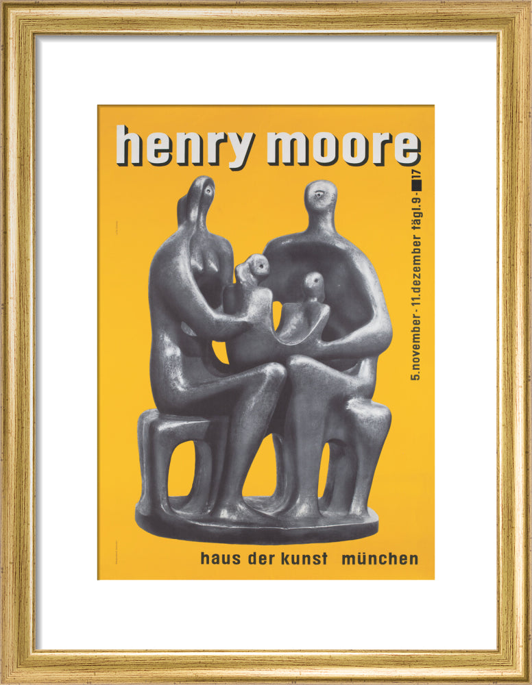 Henry Moore, Haus der Kunst, Munich