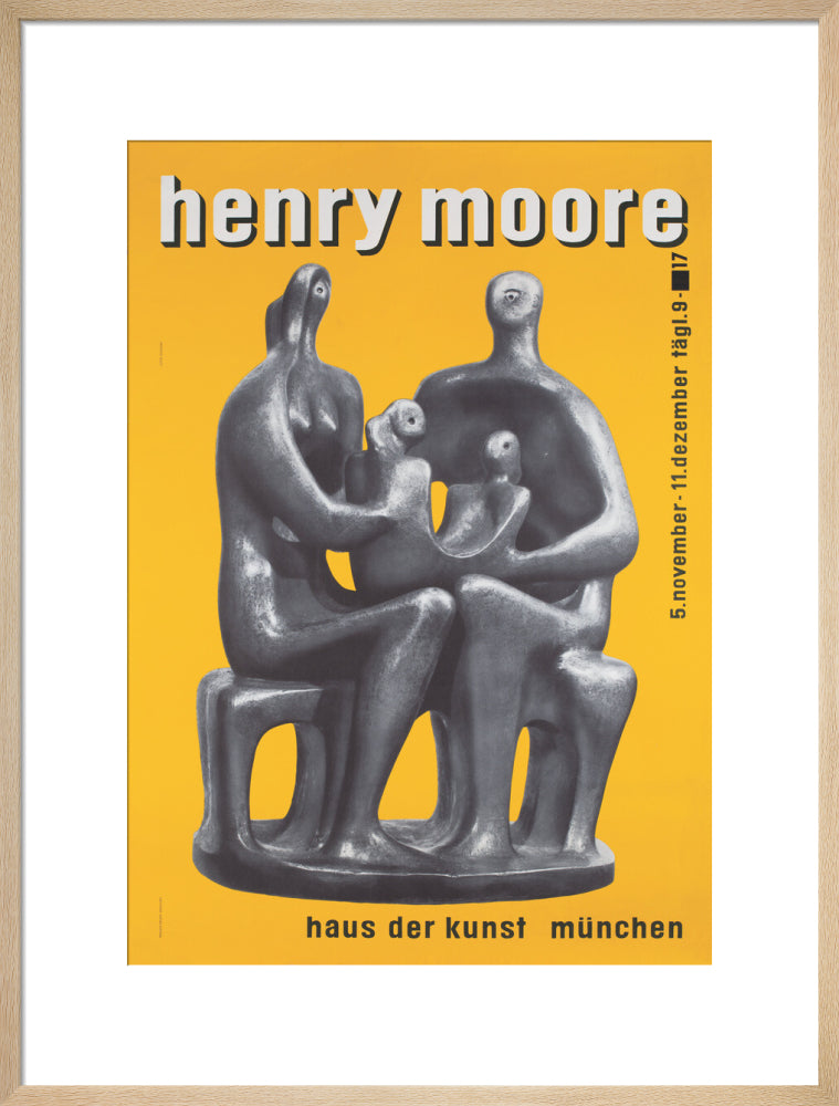 Henry Moore, Haus der Kunst, Munich