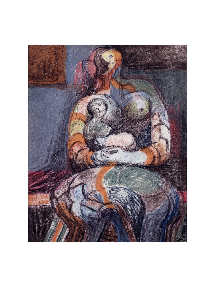 Seated Mother and Child 1980