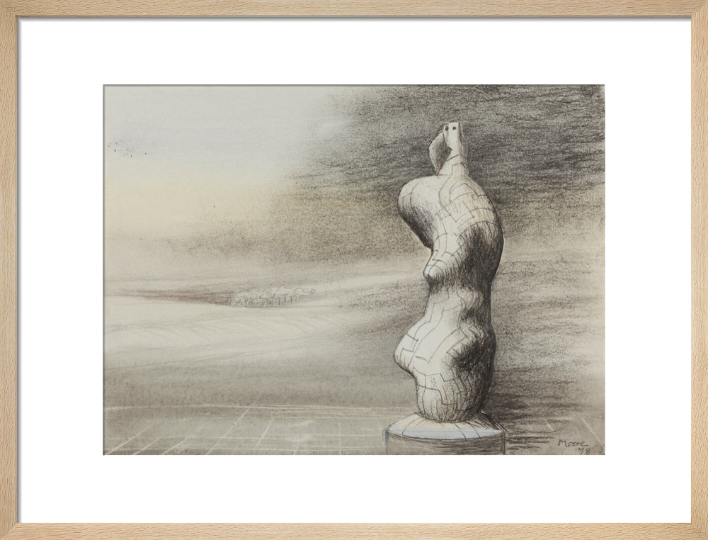 Standing Figure: Storm Sky 1978