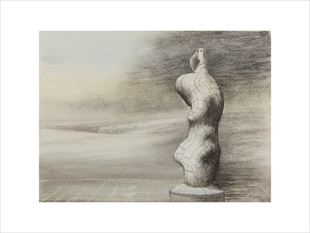 Standing Figure: Storm Sky 1978
